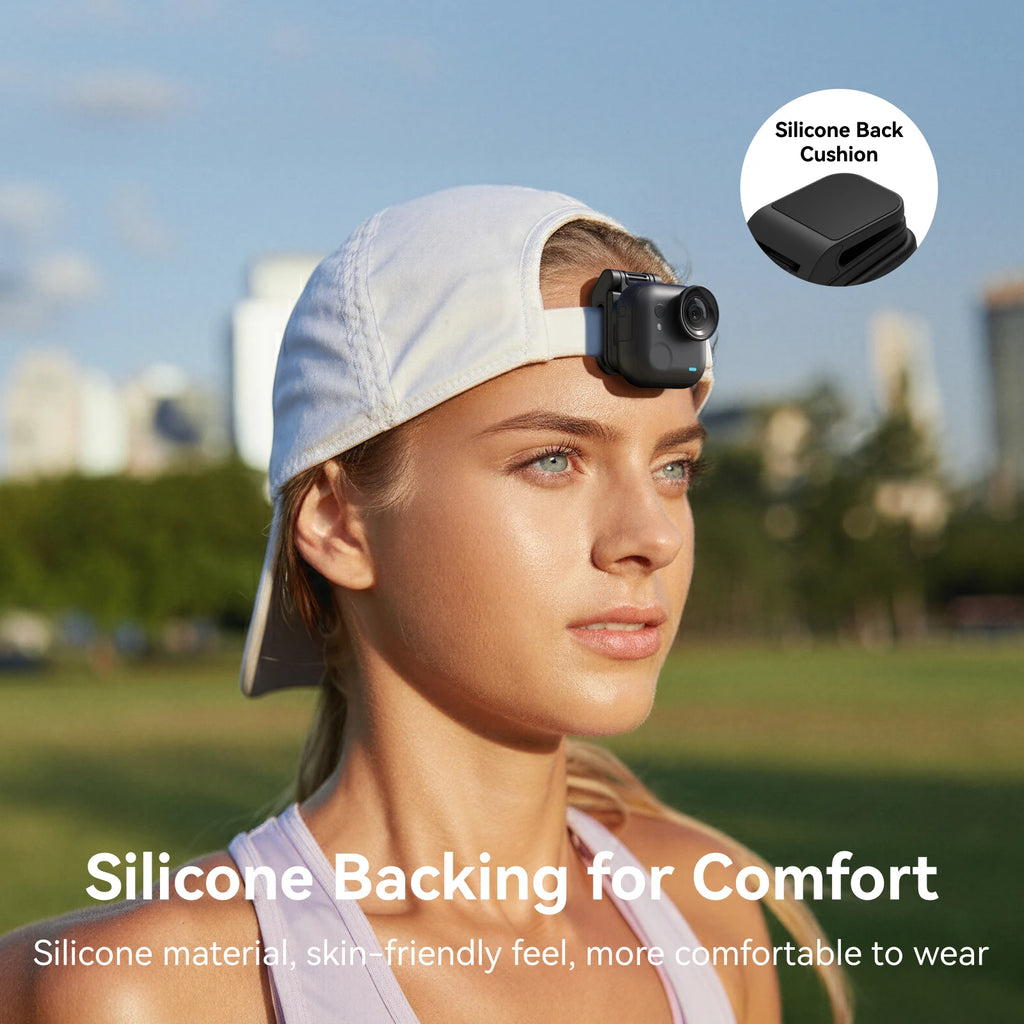 Magnetic Brim Clip for Insta360 Go Ultra | POV Hat Mount