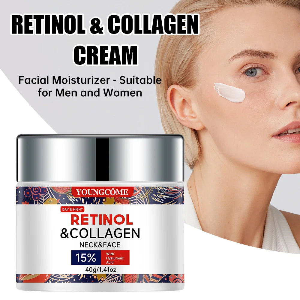YOUNGCOME Retinol Collagen Hyaluronic Acid Anti-Aging Face Cream