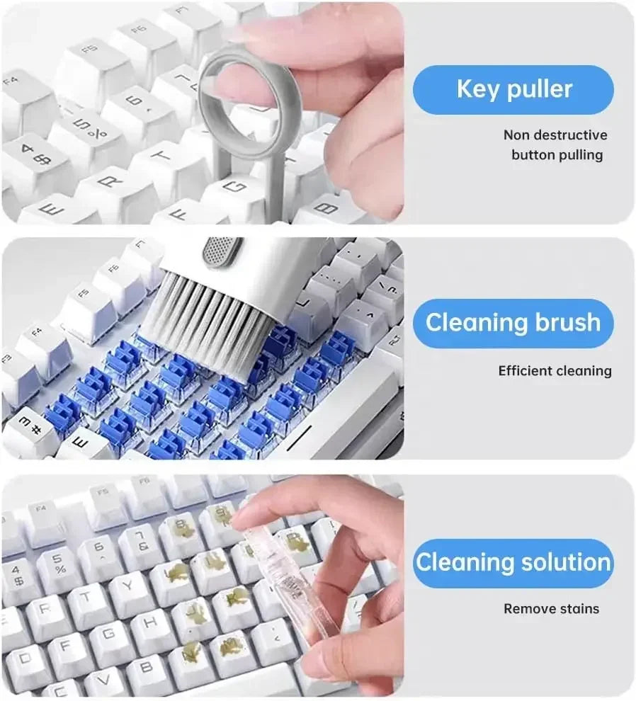 Multifunctional Cleaning Kit Laptop Keyboard Cleaning Brush Mobile Phone Screen Cleaning Bluetooth Headset Cleaning Pen Oasis Select