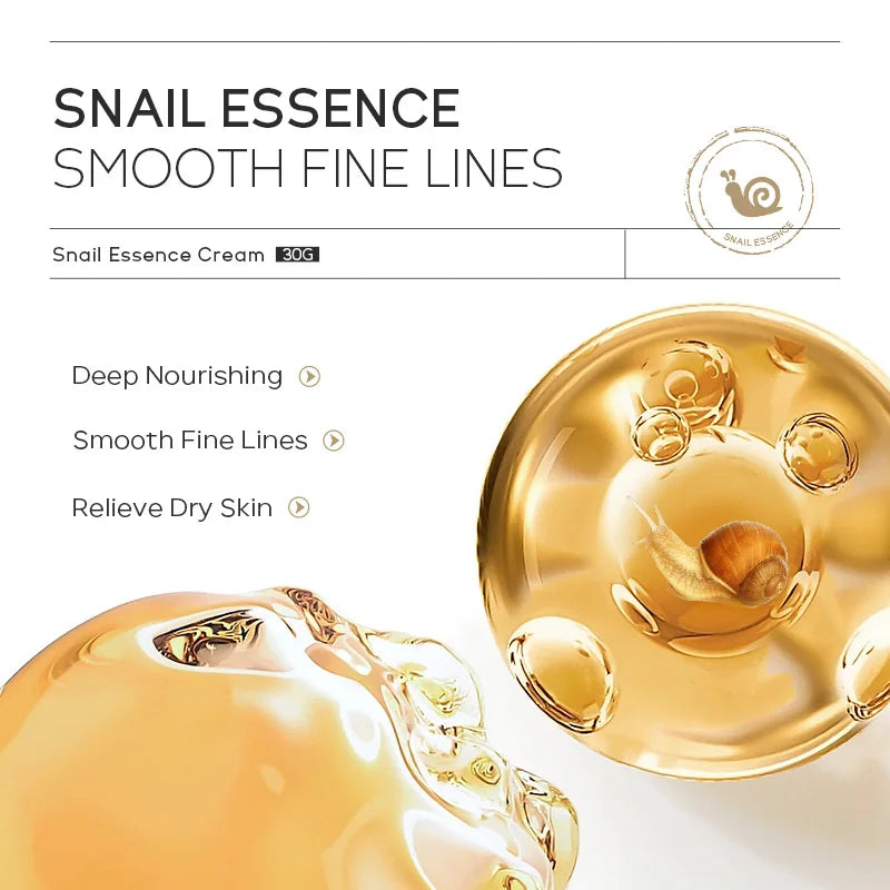 LAIKOU Snail Collagen Vitamin C Face Cream – Moisturizing 30ml Face Moisturizer Cream Oasis Select