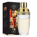 400ML Transparent Resin Shaker Cup, Milk Tea Accessories, Cocktail Shaker, Mixing Cup, Perfect for Whiskey and Other Beverages Oasis Select Golden