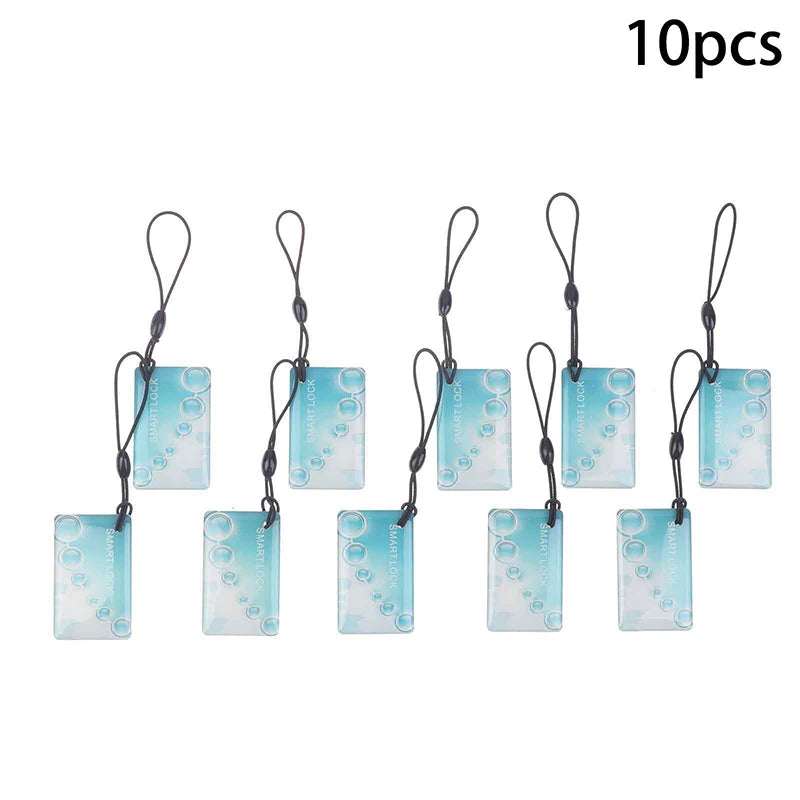 10-Pack 13.56MHz RFID IC Cards for Smart Door Lock Access