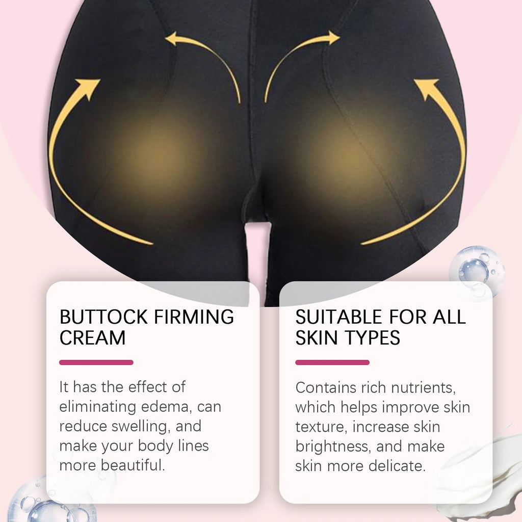 Buttock Firming Cream Lifting up Butt Firming Enhance Hip Growth Tightening Ass Shaping Anti Sagging Buttock Enlargement Cream Oasis Select