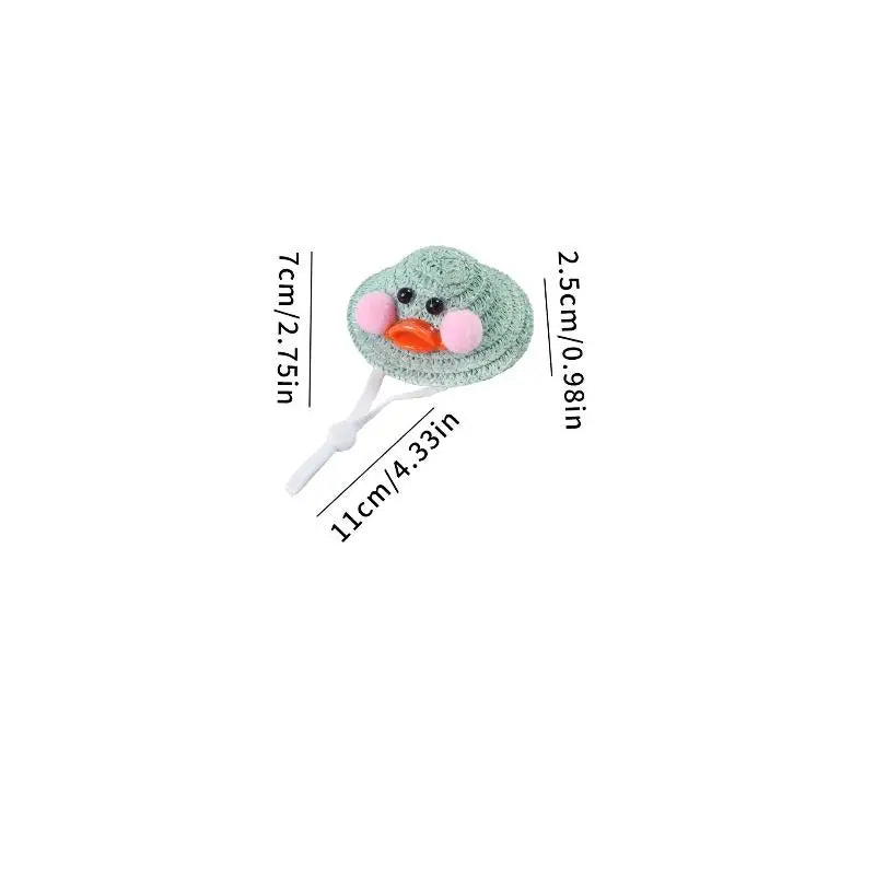 Cute Crochet Hat for Hamster, Guinea Pig & Small Pets