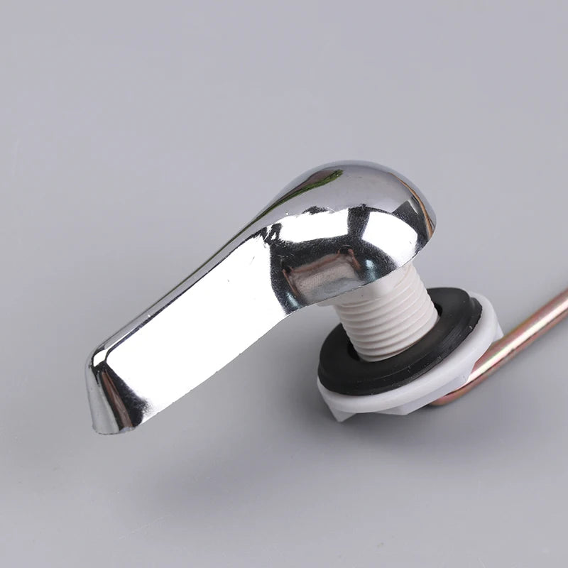 1Pc Plastic Push Button Toilet Flush Kit Front/Side/Top Mount Trip Lever Handle Side Button Switch For Toilet Seat Water Tank Oasis Select