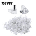 Transparent Shelf Support Pegs – Cabinet & Wardrobe Studs 10–500 PCS