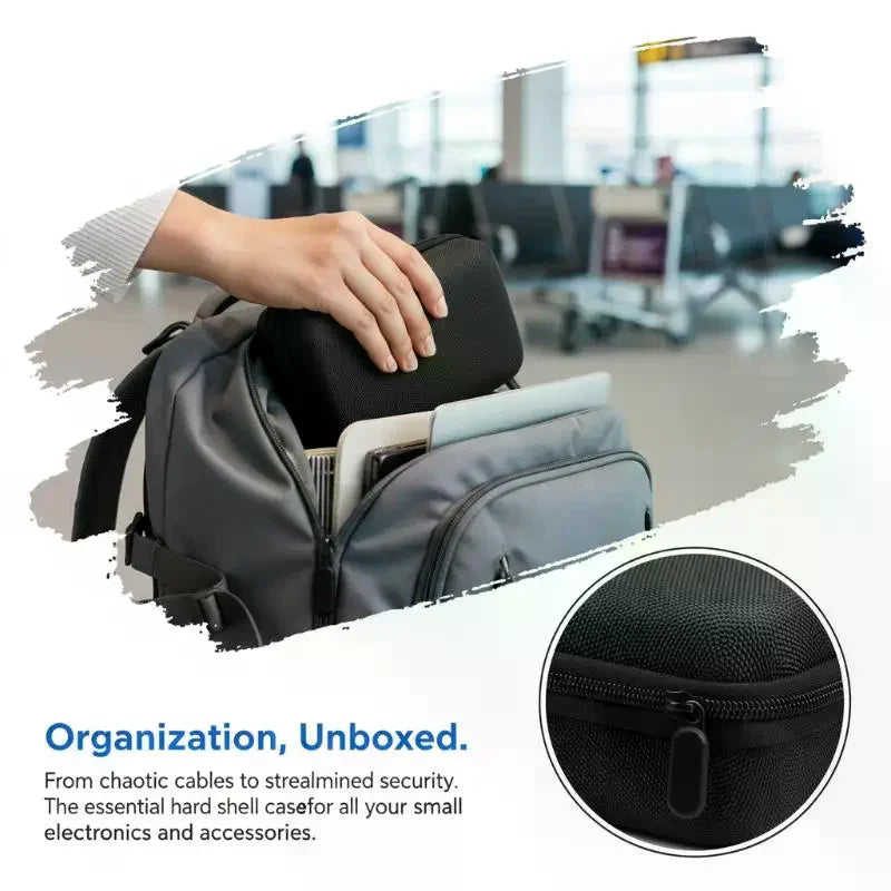 Hard Shell EVA Case – Mini Portable Digital Accessories Organizer Accessories Organizer Case Oasis Select