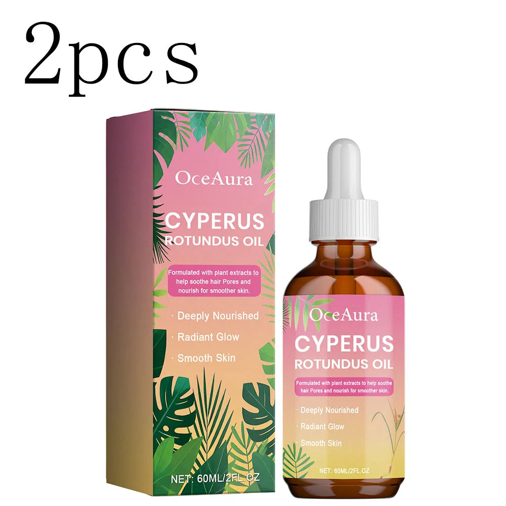 Cyperus Oil Hair Removal Essence Gentle care and cleansing for the whole body, soft skin care hair removal essence Oasis Select 2boxed