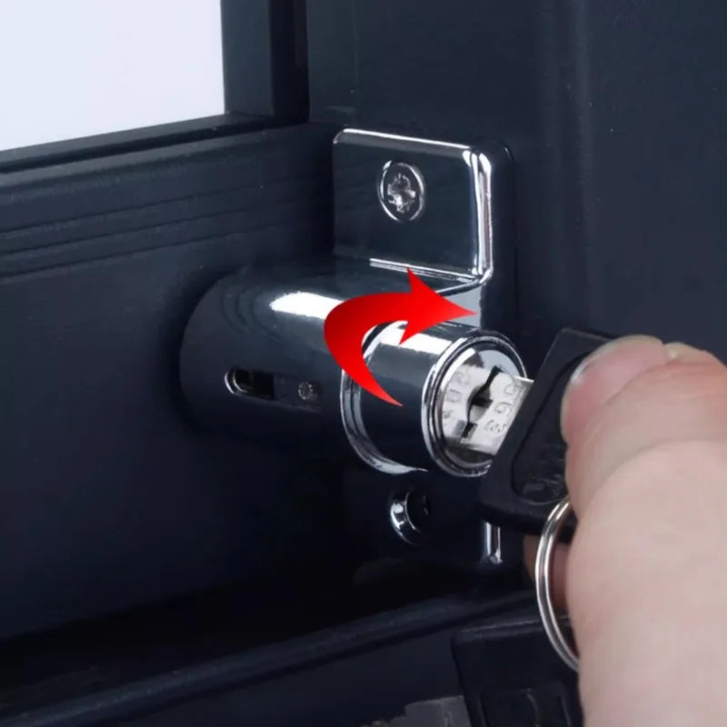 1 Pcs Adjustable Window Lock Stopper Safety Locks for Kids and Pets Anti-theft Door Lock Sliding Window Lock Hardware Oasis Select