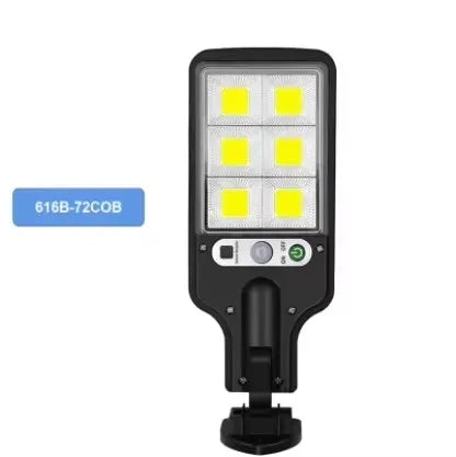 ZHIYU Solar COB LED Wall Light – PIR Sensor, 3 Modes, IP65
