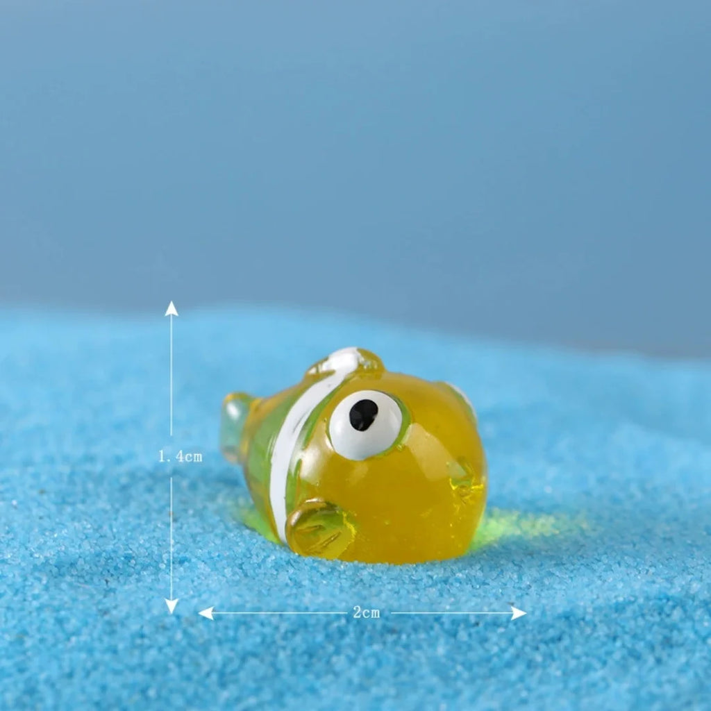 Mini Ocean Resin Animals Tiny Sea Figurines Marine Miniature Aquarium