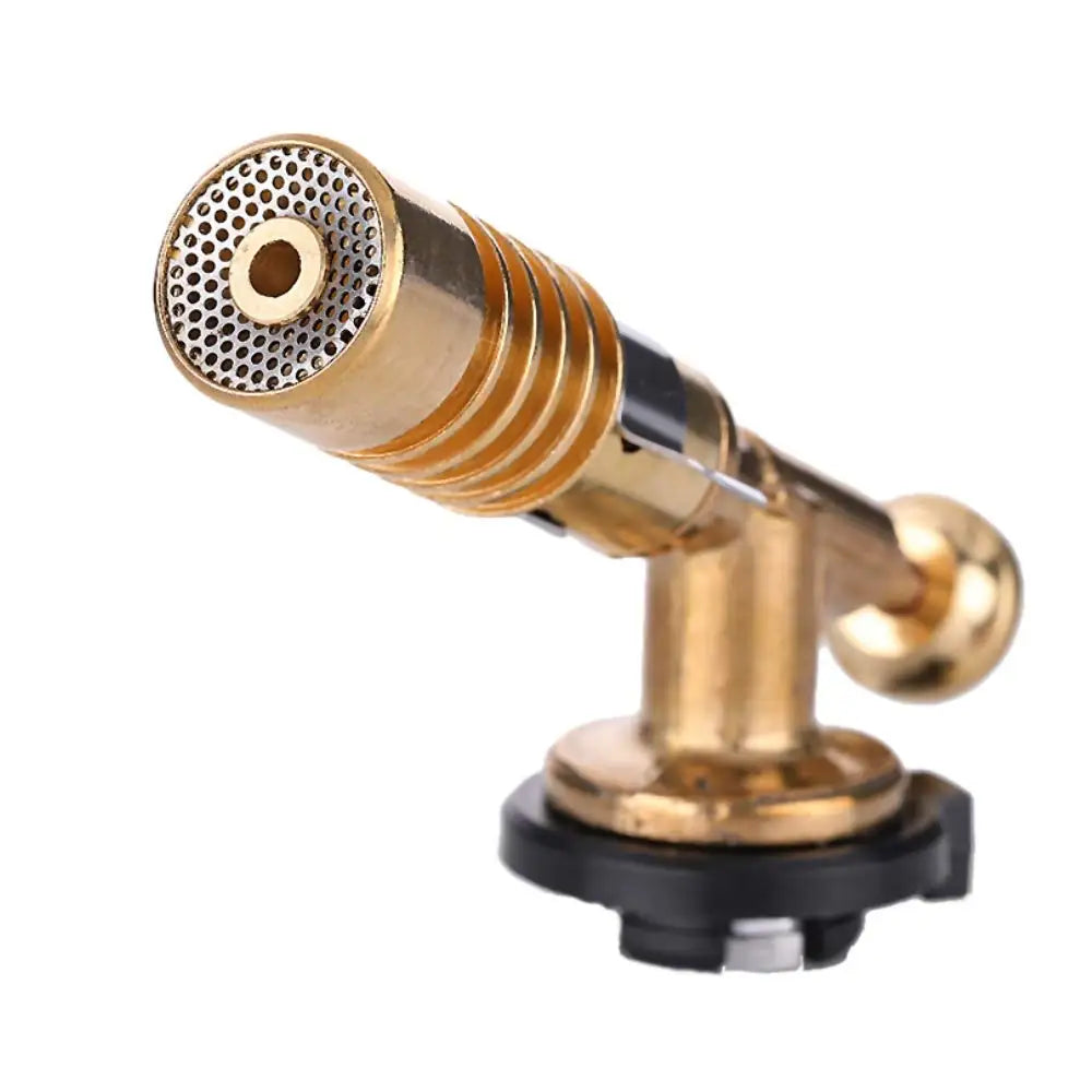 1set Picnic Barbecue Baking Cassette Stove Double-tube Spray Gun All-copper Flame Outdoor Barbecue Igniter Welding Gun Nozzle Oasis Select