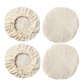 Elastic Cloth Jar Covers 4Pcs Reusable Cloth for Sourdough Starter Jars Elastic Bread Fermentation Cover Bread Proofing Cover Oasis Select 4Pcs