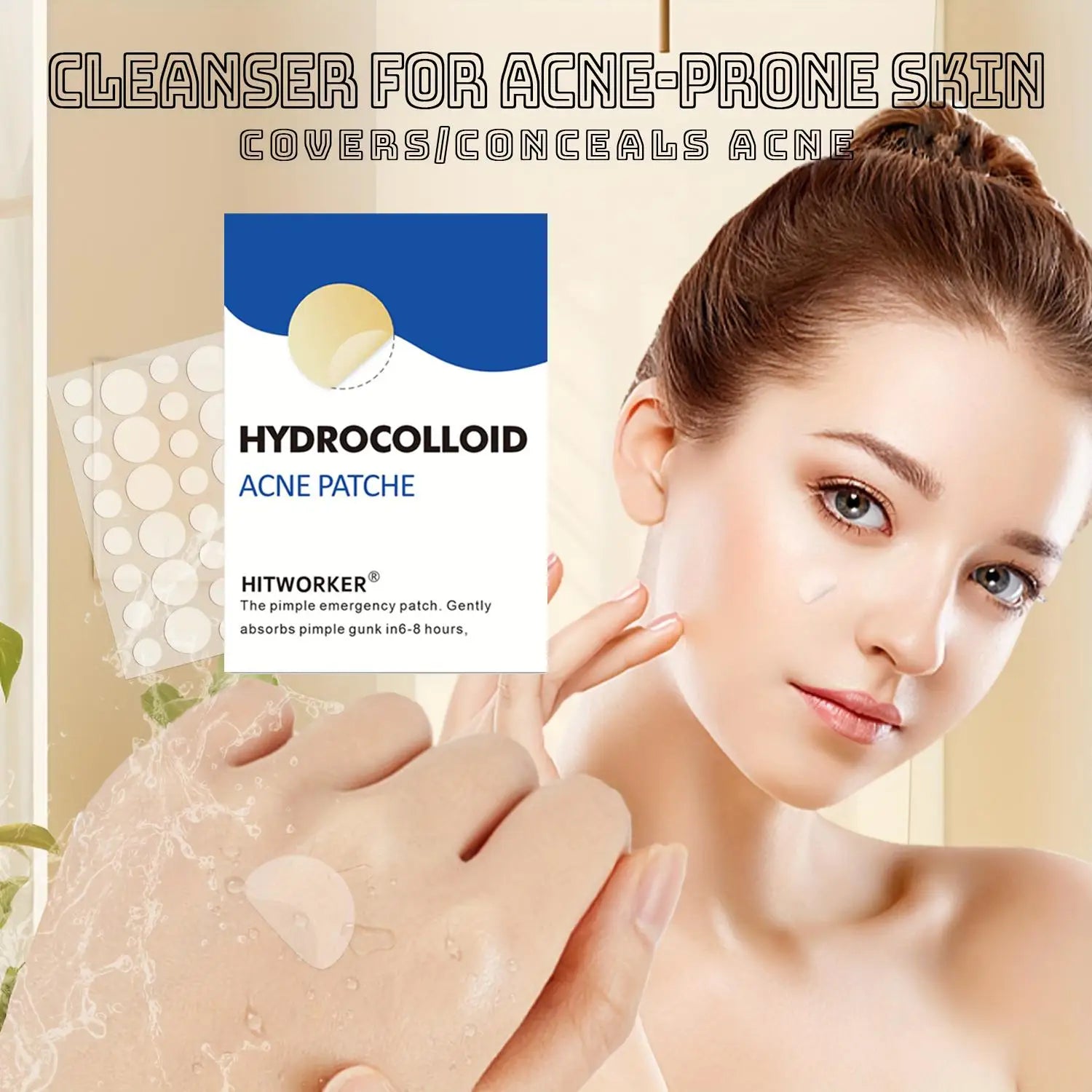 1080pcs/Box Acne Patch - Alcohol free, odorless, used to cover acne and blemishes, gentle on the skin, essential for acne care Oasis Select