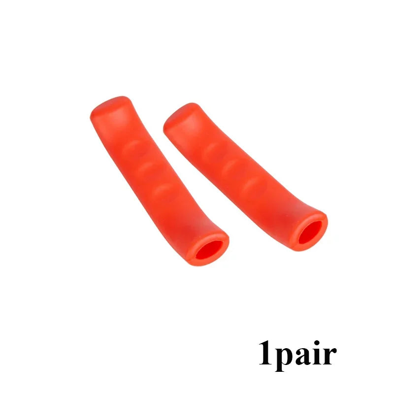 1 2 5pairs Bicycle Brake Handle Cover Silicone MTB Grip Gloves Anti