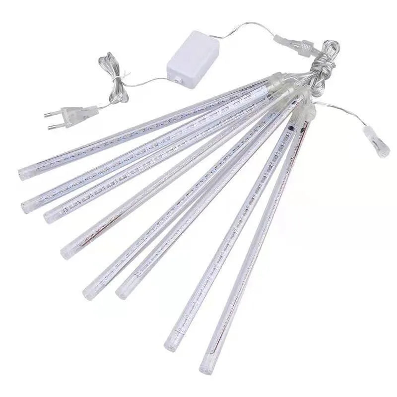 Led Solar Meteor Shower Light String Street Lamp Ambient Light Seven-color Waterproof Colored Light Strip Oasis Select