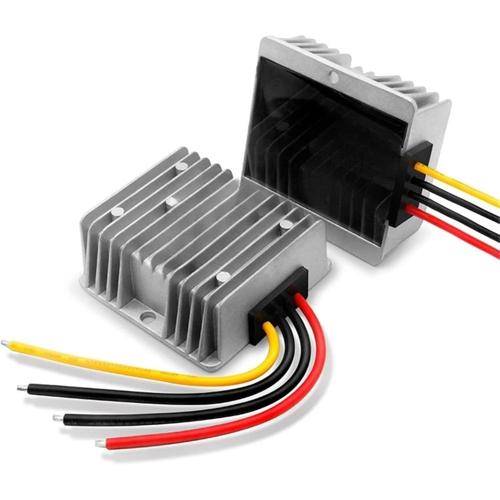 Boost Converters 12V to 28V Step Up Power Supply 10-27V to 28V 5A 10A 12A Voltage Regulator Stabilizer Module(12A Aluminum L) Oasis Select