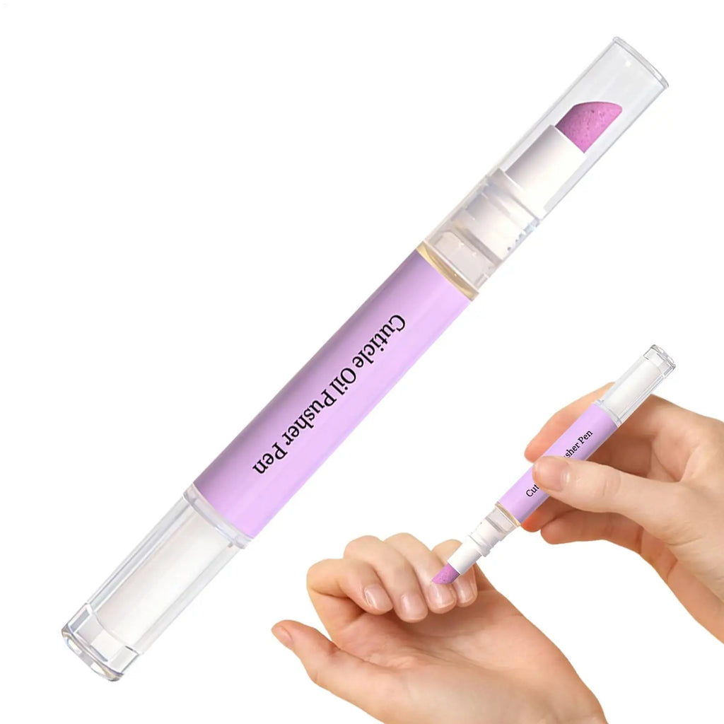 Cuticle Oil Pen Cuticle Pusher Nail Pen Dead Skin Cuticle Remover Pen Nail Oil Pen With Ceramic Tip For Nails Care Nails Art Pen Oasis Select