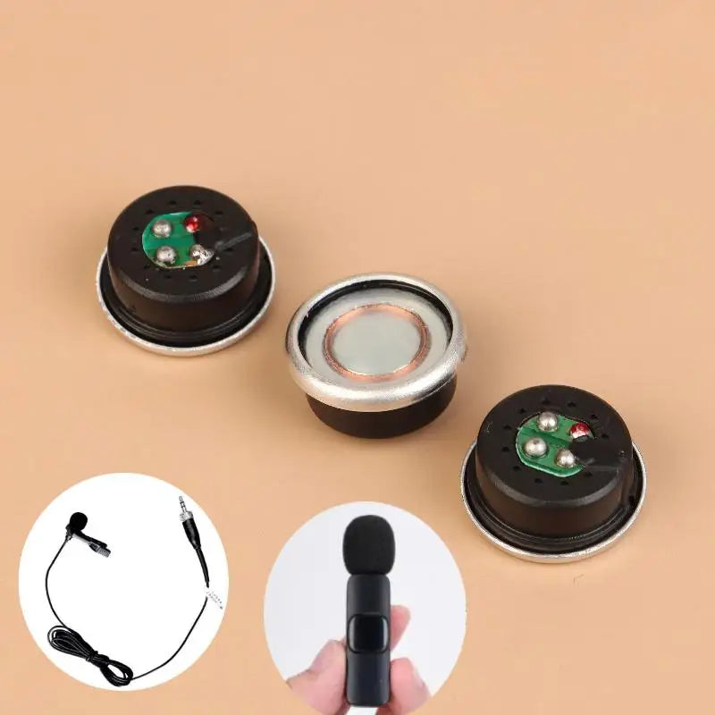 High-Performance Microphone Capsule Cartridge, 1/3Pcs, 20mm Miniature Size, for Micro Accessories Oasis Select