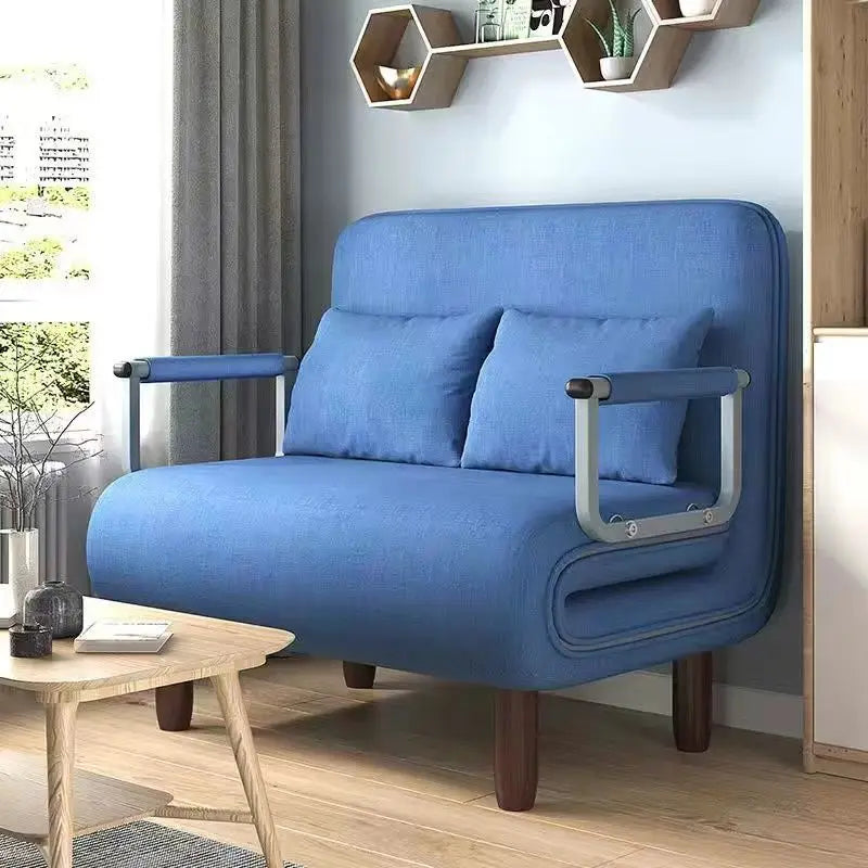 Folding sofa bed dual-purpose living room multi-functional lunch break lazy sofa space-saving single Internet sofa bed Oasis Select 150 190cm 5