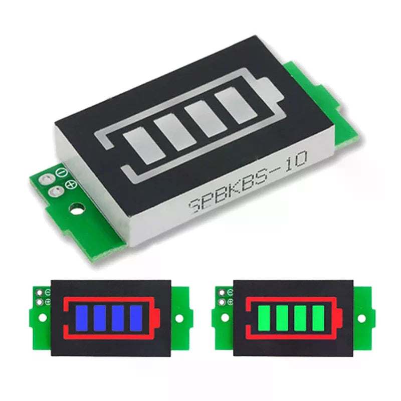 Li-ion Battery Capacity Gauge | 1S–8S 3.7V Lithium Tester