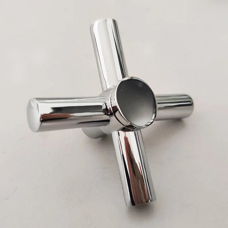 Cross Faucet Handle Knob Zinc Alloy Handwheel Universal Hot Cold Sink Taps Switch for Kitchen Bathroom Tap Replacement Parts Oasis Select