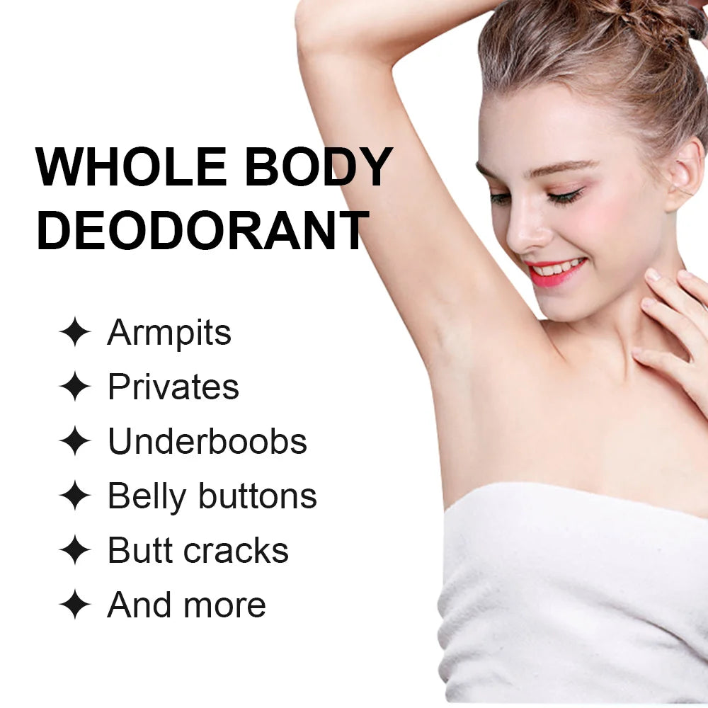 Body Deodorant Cream 72 Hours Cream Body Deodorant Fruit Scented Deodorant Long Lasting Fragrance Oder Control Aroma Perfume Oasis Select