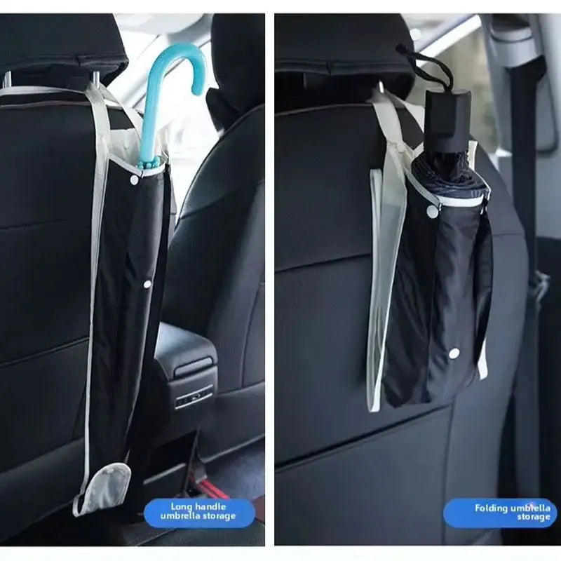Car Umbrella Storage Bag – Waterproof Holder for 3 Umbrellas