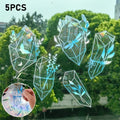 New Rainbow Sun Catcher Wall Stickers Light Catcher PVC Window Film Self Adhesive Decal Motorcycle Sticker PVC Film Home Decor Oasis Select RPS152-5PCS