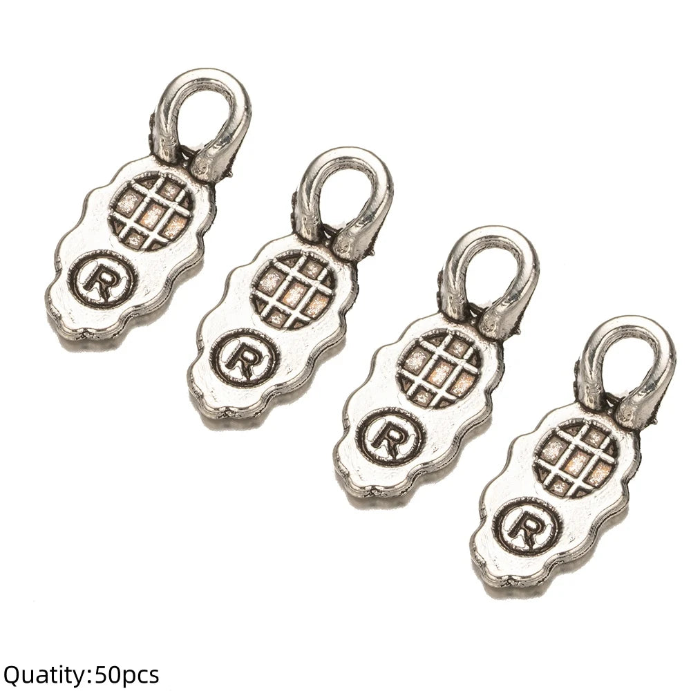 20/50pcs Spoon Glue-on Flat Pad Pendant Bail Oval Scrabble Linking Charm Bails Charm Connector Hangers for DIY Jewelry Making Oasis Select K0092AS13X6