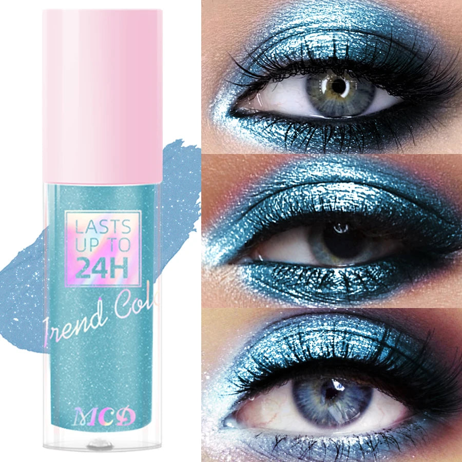 MCD Glitter Metallic Liquid Eyeshadow – Waterproof, Long-Lasting