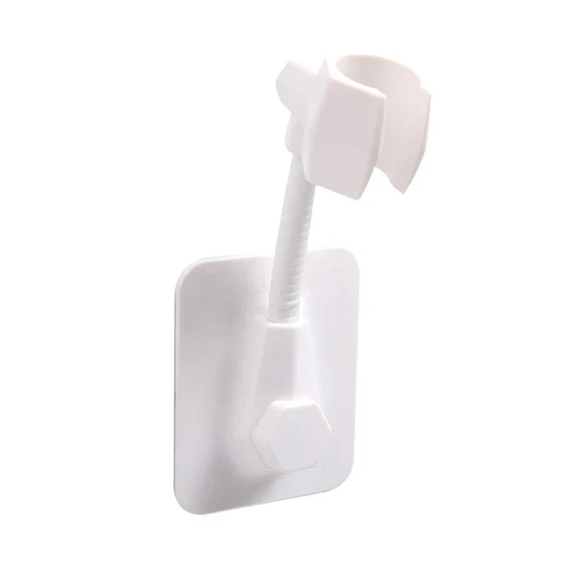 360° Adjustable Shower Head Holder | Wall Mount Bracket Shower Head Bracket Oasis Select White