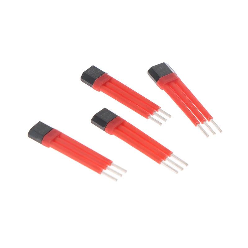 10PCS Electrocar Motor Hall Sensor 3144 41F 43F 413 With High Temperature Insulation Sleeve Hall Element Switch 13A A44E Sensor Oasis Select