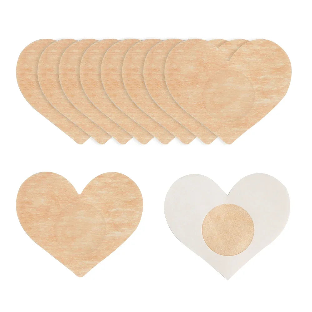 Women push up bras self adhesive silicone strapless invisible bra reusable sticky breast lift tape rabbit nipple cover bra pads Oasis Select 3 (5 pairs)