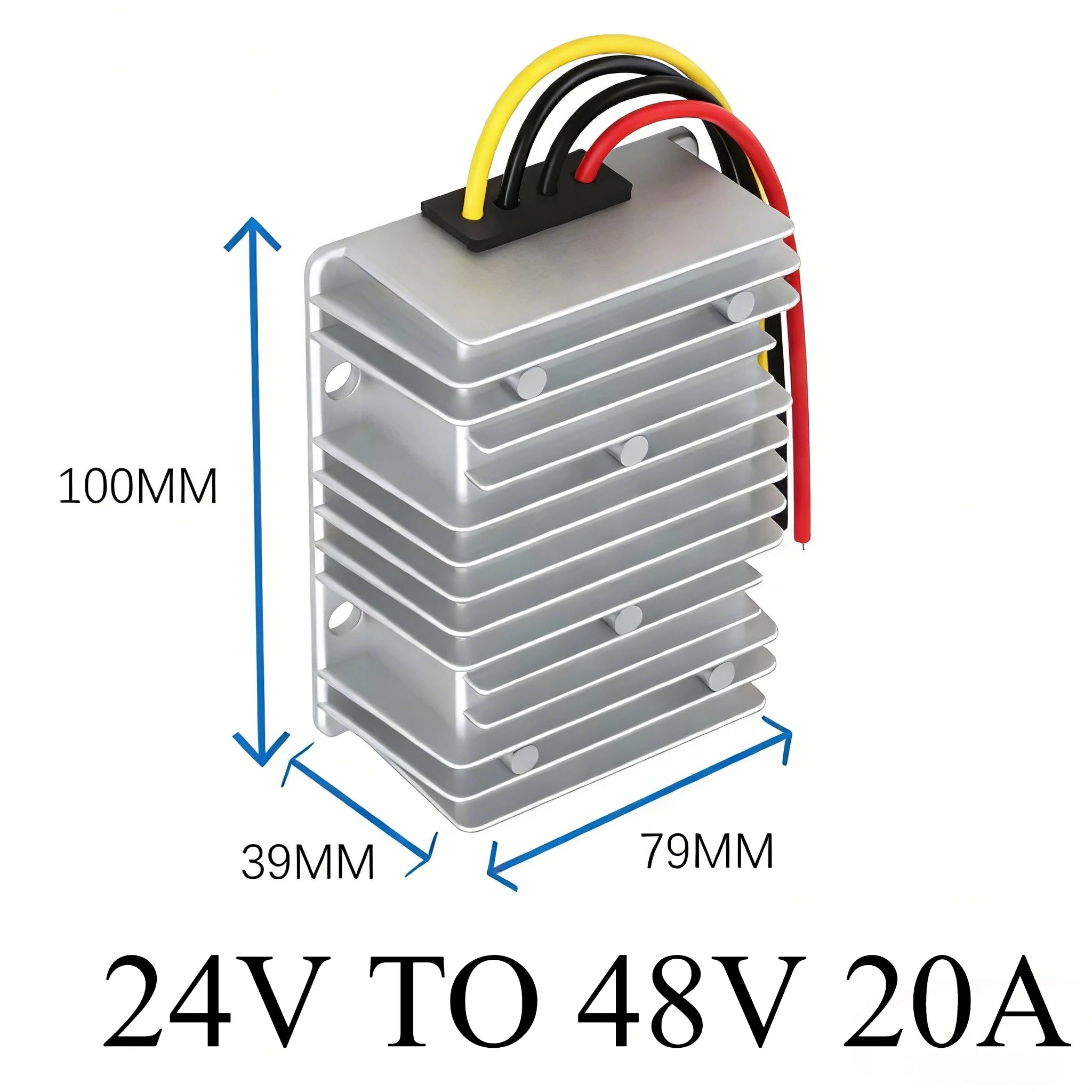 24V TO 48V 20A 30A DC to DC STEP UP BOOST MODULE CONVERTER Power Supply Converter Regulator Waterproof For Car FOR AUTOMOTIVES Oasis Select 24V TO 48V 20A 24V 48V