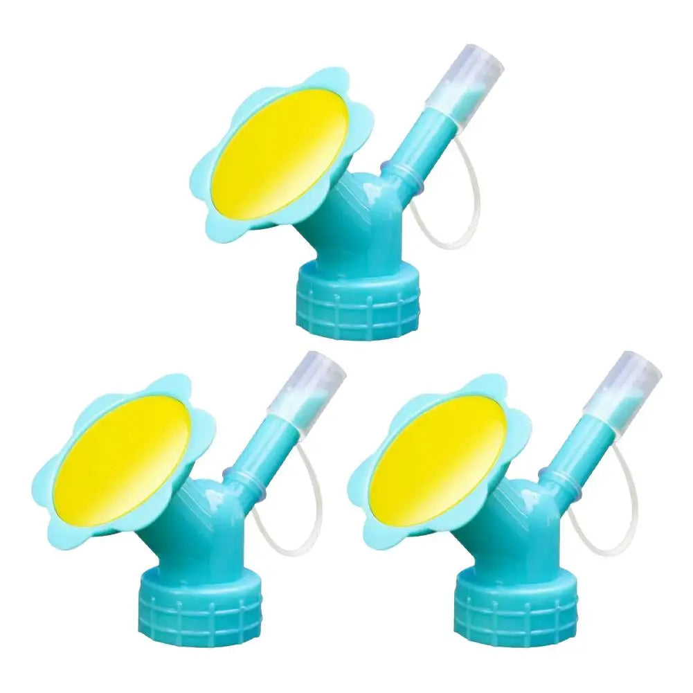 3-Pack 2-in-1 Bottle Sprinkler Nozzles – Dual-Mode Plant Watering
