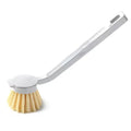 Plastic Pot Brush Oil Free Black White Dishwashing Brush High Temperature Resistance Kitchen Tool Long Handle Cleaning Brush Oasis Select White