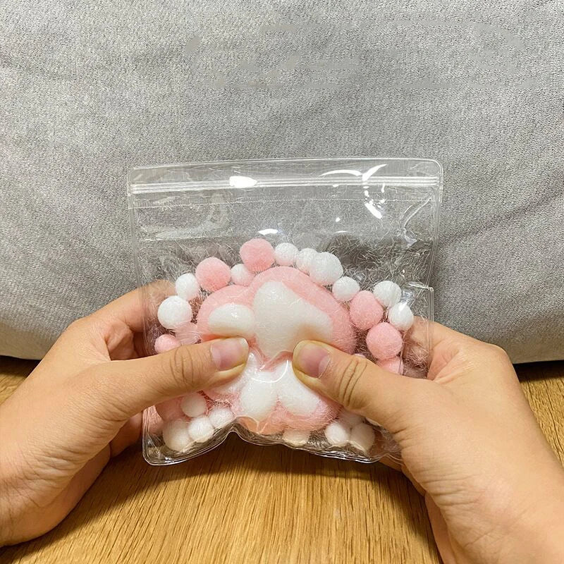 New Cat Paw Mochi Taba Squishy Fidget Toy Cute Cat Paws Toys Slow Rebound Decompression Toy Super Soft Reduce Stress Toy Gifts ﻿ Oasis Select