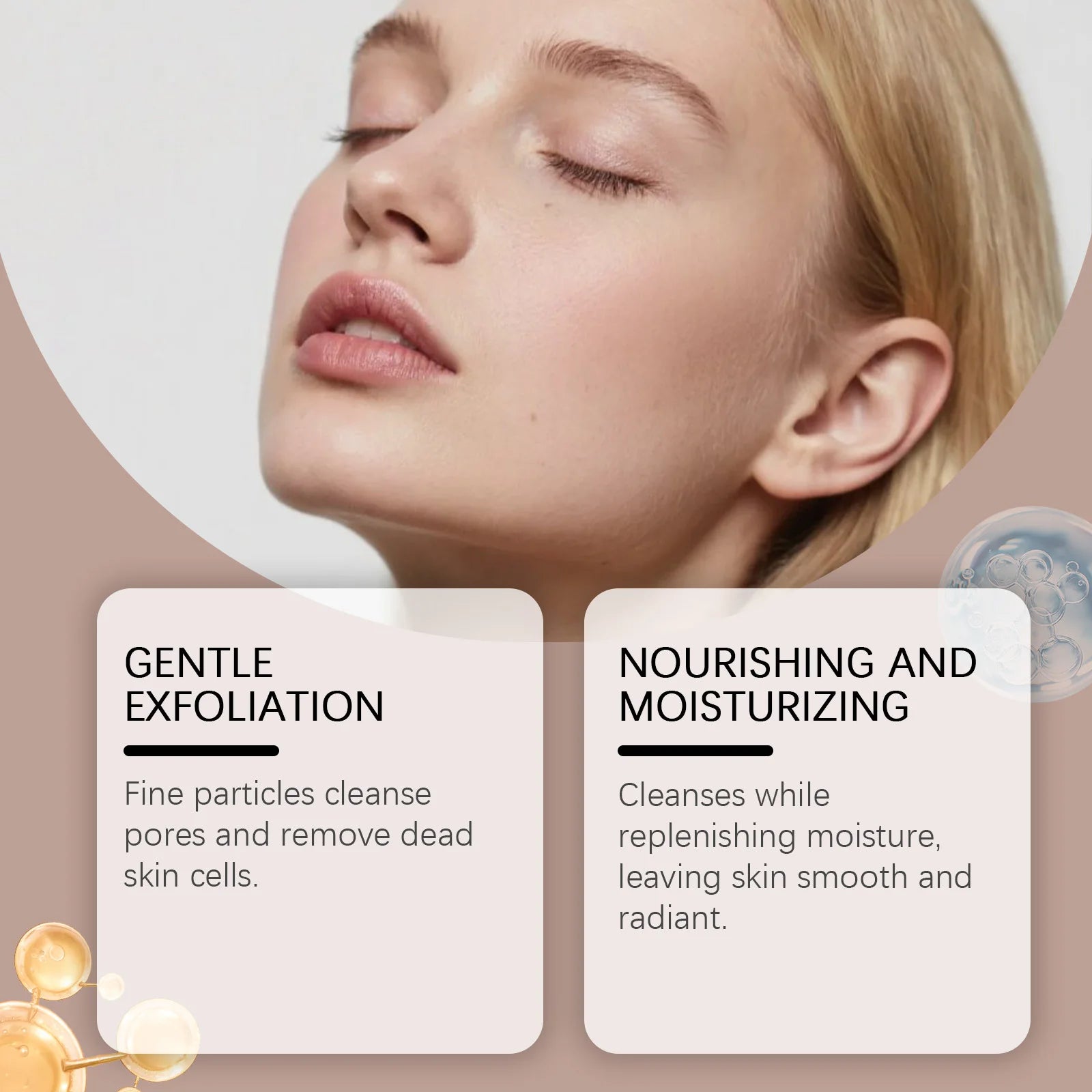 Hoygi Vanilla Coffee Face Scrub – Exfoliator & Oil Control Facial Scrub Oasis Select