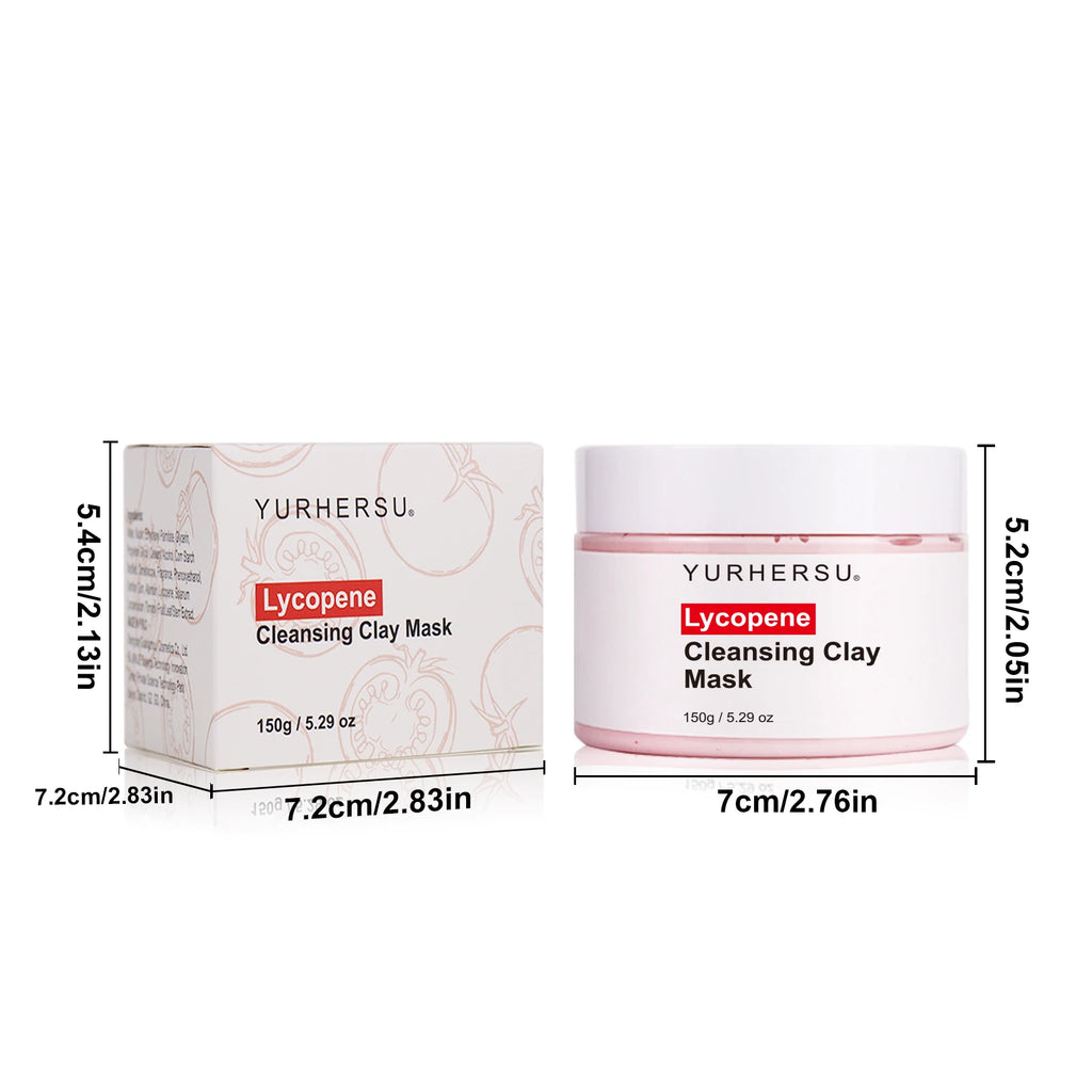 YURHERSU Lycopene Mud Face Mask – Moisturizing Cream 150g Mud Face Mask Oasis Select
