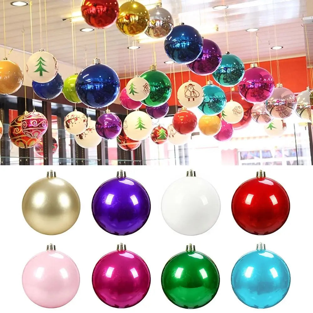15cm Pearlescent Christmas Ball Ornament | Giant Xmas Decor
