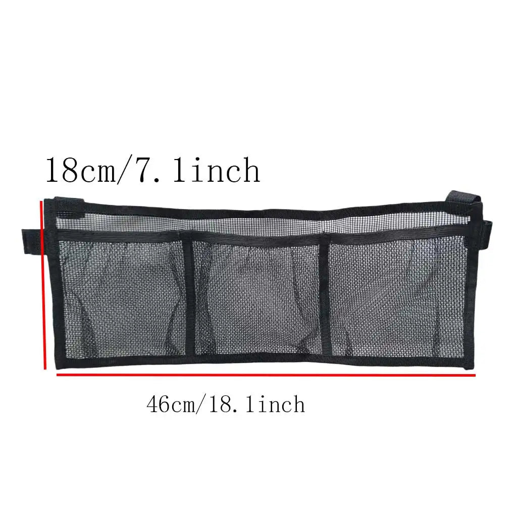 1/2Pcs Inflatable Boat Kayak Boat Chair Side Mount Storage Organizer Canoe Chair Storage Bag with Tool Holder Drink Water Pocket Oasis Select