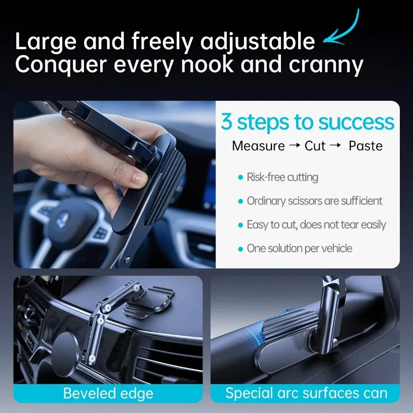Foldable Dashboard 360° Rotation Phone Car Holder For Magsafe iPhone 17 16 15 14 13 12 Pro Max Samsung Phone Car Holder Oasis Select