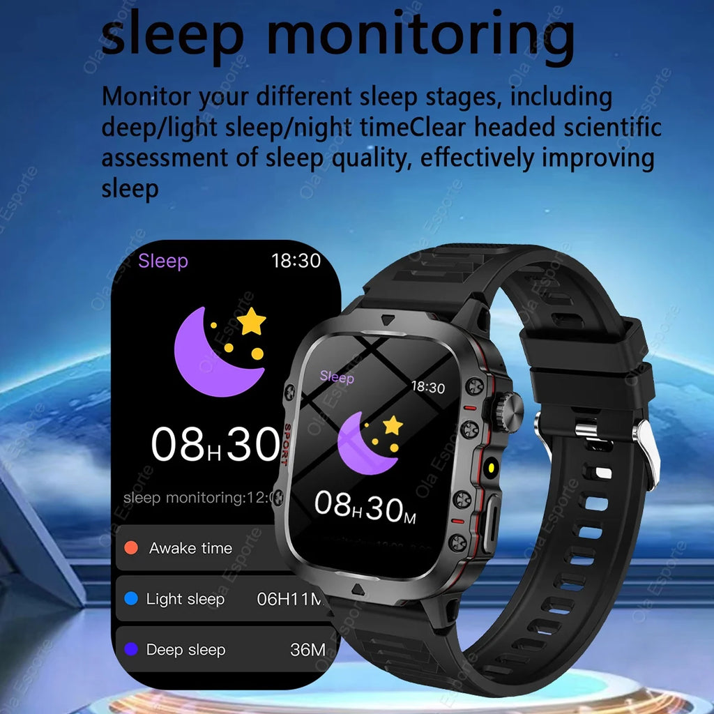 Ola Esporte Smart Watch – Bluetooth Call, Fitness, IP67