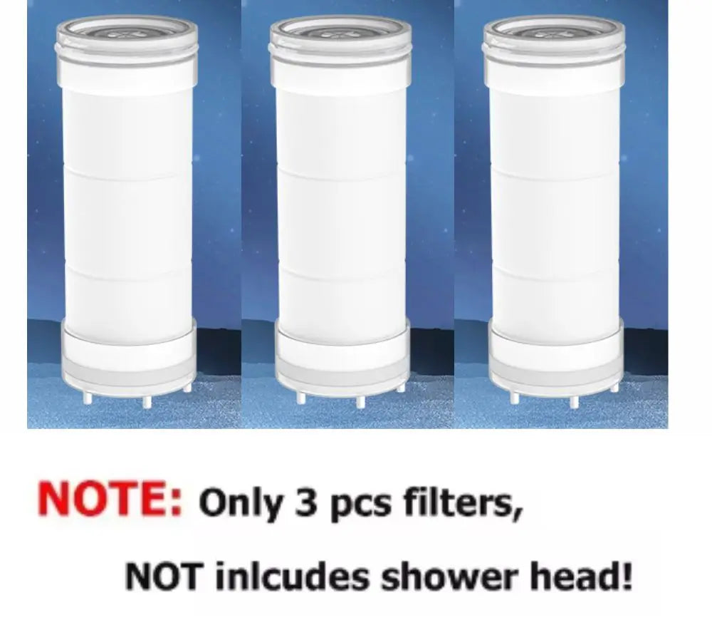 1pc Filtered Supercharged Shower Head Four-speed Adjustment With Water Seal Multi-functional Home Shower Bathroom Accessories Oasis Select 3 pcs Filters
