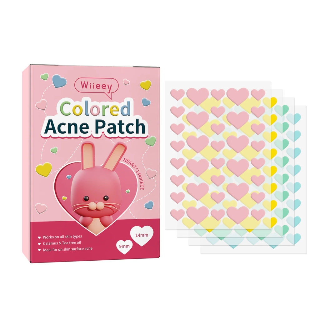 Pimple Patch Invisible Clear Facial Acne Patch Covering Acne and Blemishes Cloud Circle Moon Stars Love Shaped Pimples Patches Oasis Select Love