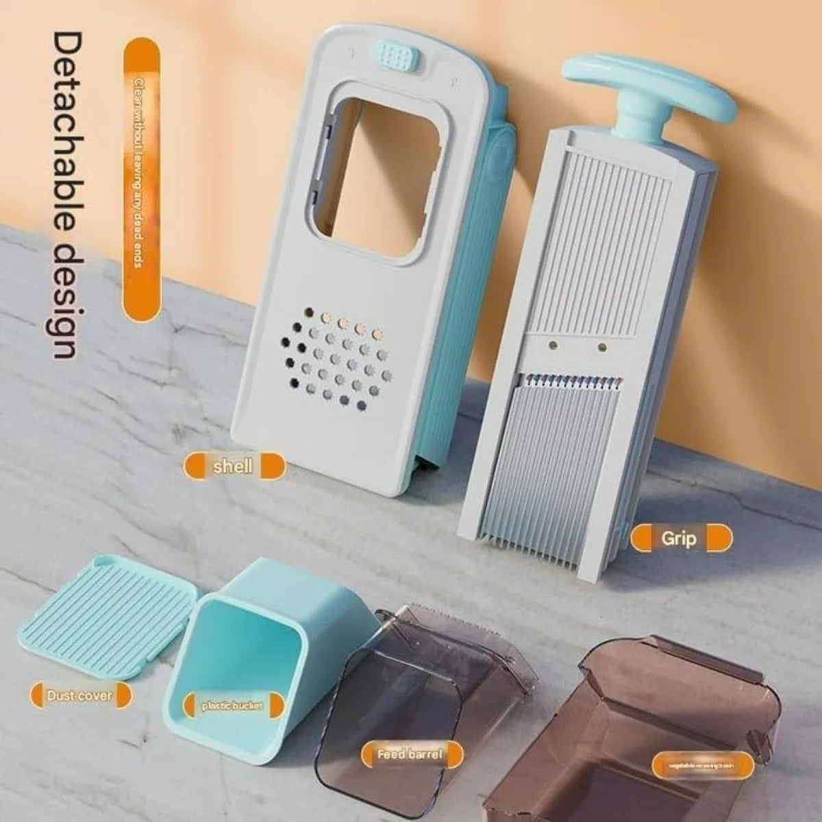 Multifunctional Vegetable Slicer, Grater & Dicer | Kitchen Tool