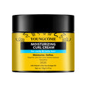 YOUNGCOME Curl Cream – Hydrating Frizz-Taming Styler, Vitamin E