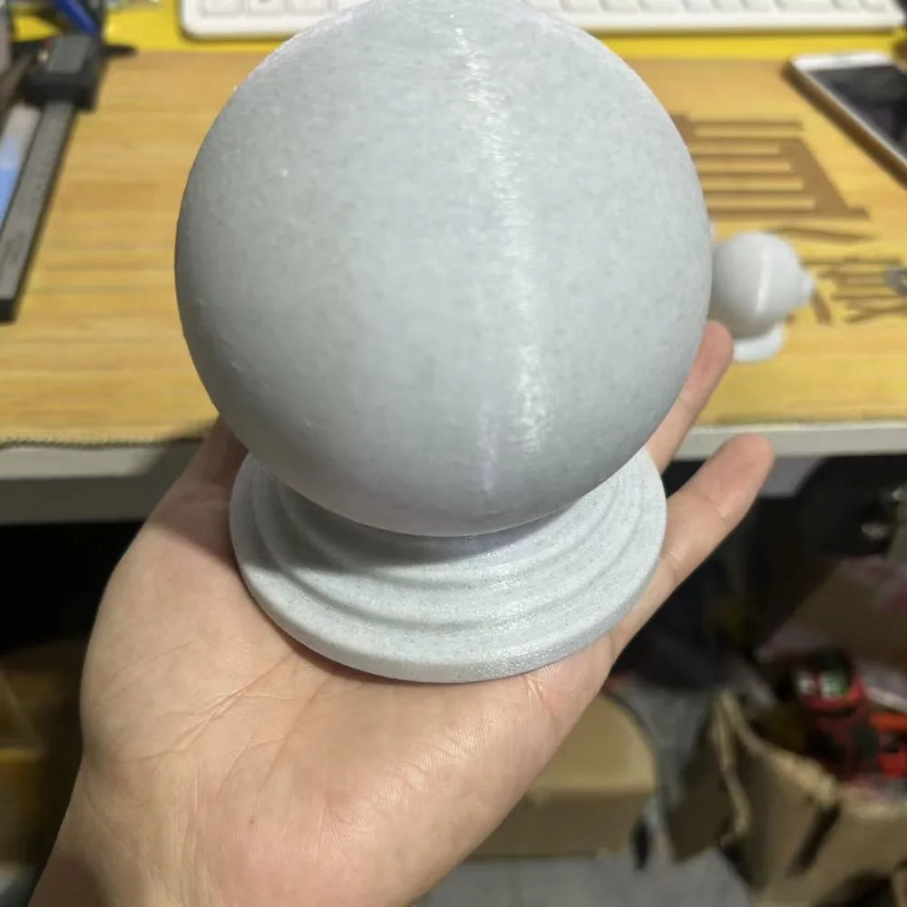 Interesting Hidden Screw Stone Sphere Storage Box 3D Printed Desk Organizer for Small Items Home Desktop Storage Ornaments Decor Oasis Select