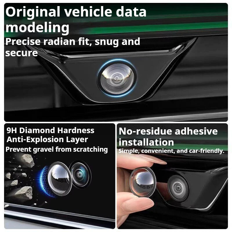 2-Pack Car Camera Lens Protector | 360° Waterproof Dustproof